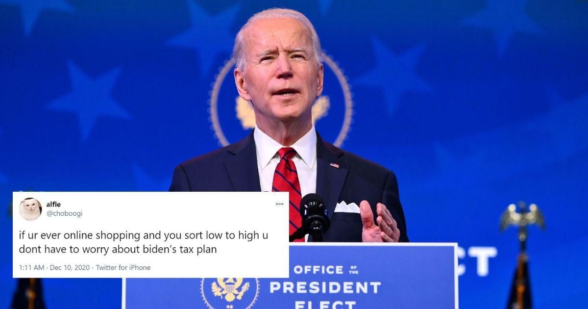 Twitter Hilariously Informs All The People Who Don't Need To 'Worry About Biden's Tax Plan'