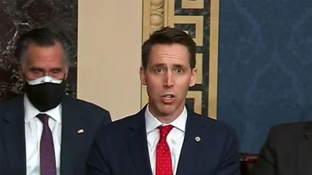 Missouri paper urges disbarment proceedings against Josh Hawley: 'He must answer for his treasonous misdeeds'