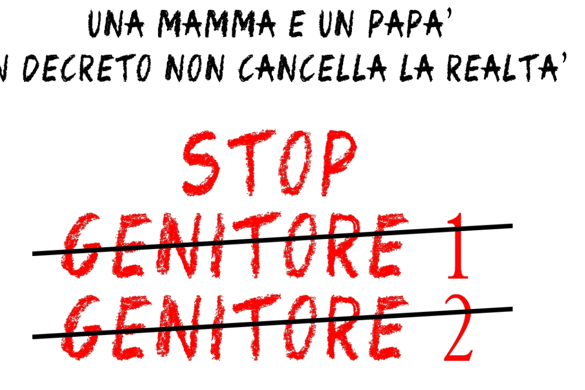 Flashmob contro Genitore 1 e 2Pro Vita & Famiglia: «Davanti al Viminale per difendere madre e padre»