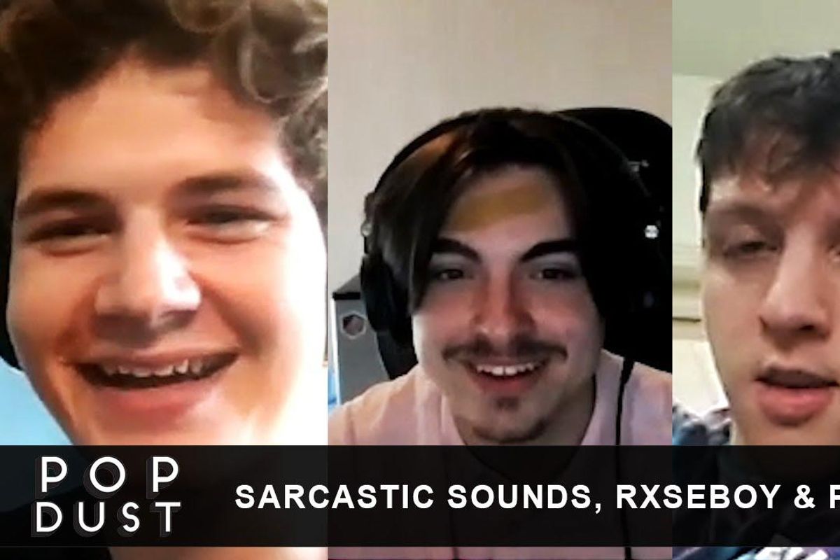 Powfu, Rxseboy & Sarcastic Sounds Sit Down with Popdust