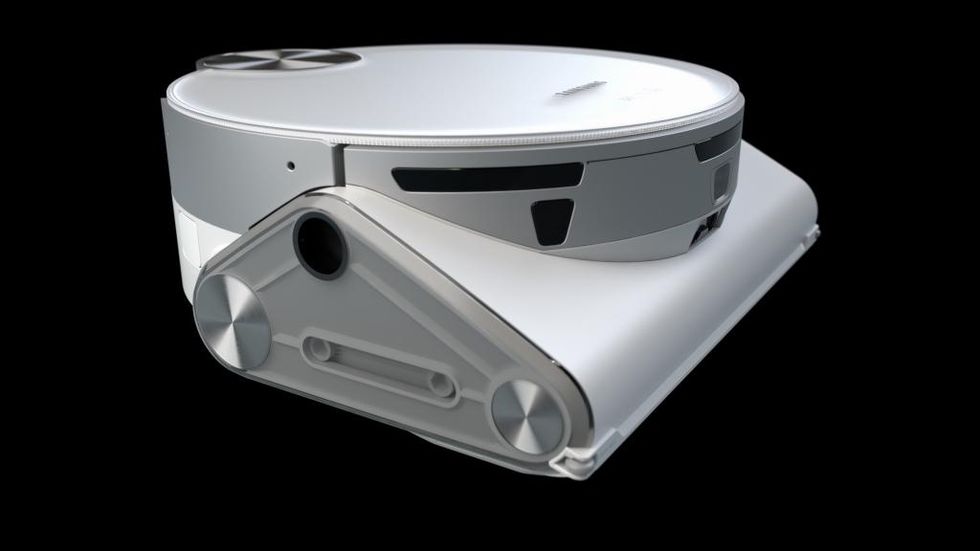 See how this new robot vacuum uses 3D sensors to clean your floors.