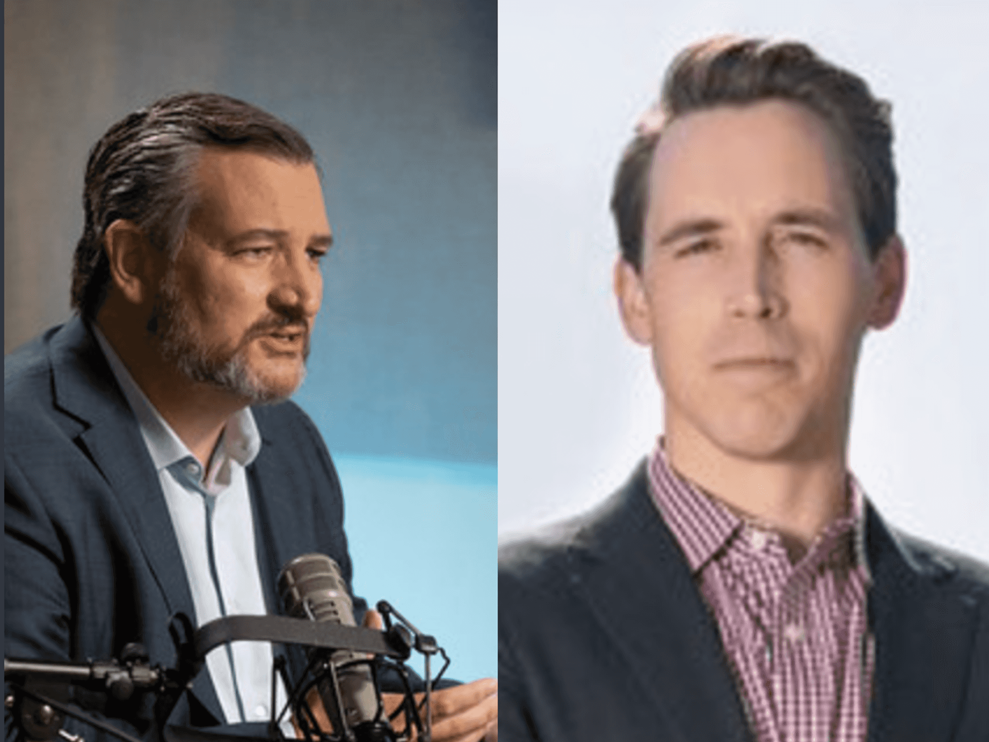 Sen. Ted Cruz and Sen. Josh Hawley