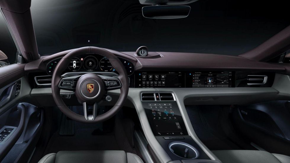 Porsche Taycan interior