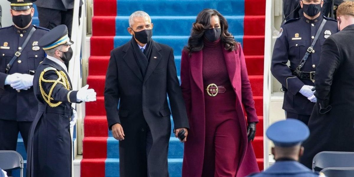 Both VP Kamala Harris And Michelle Obama Rocked Black Designers For The Inauguration
