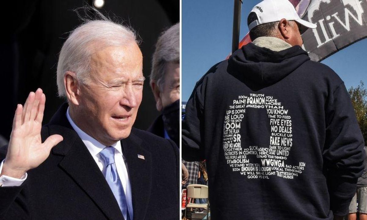 QAnon Believers Are Realizing It Was All a Sham as Biden Becomes President and the Schadenfreude Is Real