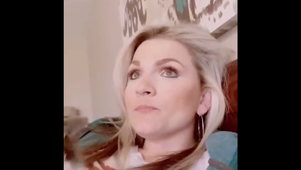 QAnon believer on TikTok.