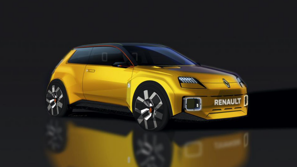 Renault 5 electric concept car