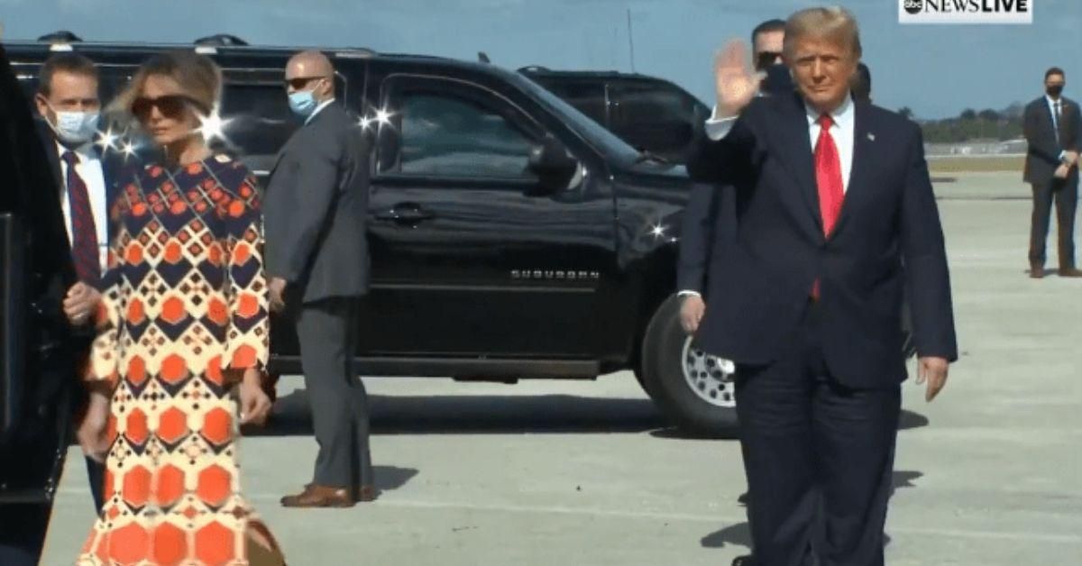 Viral Video Of Melania Walking Away From Trump As Soon As Her Duties Ended Says It All