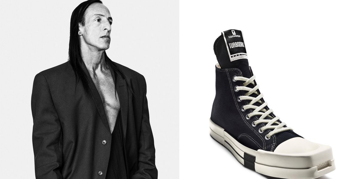 Rick Owens Gave Converse the Makeover It Deserves