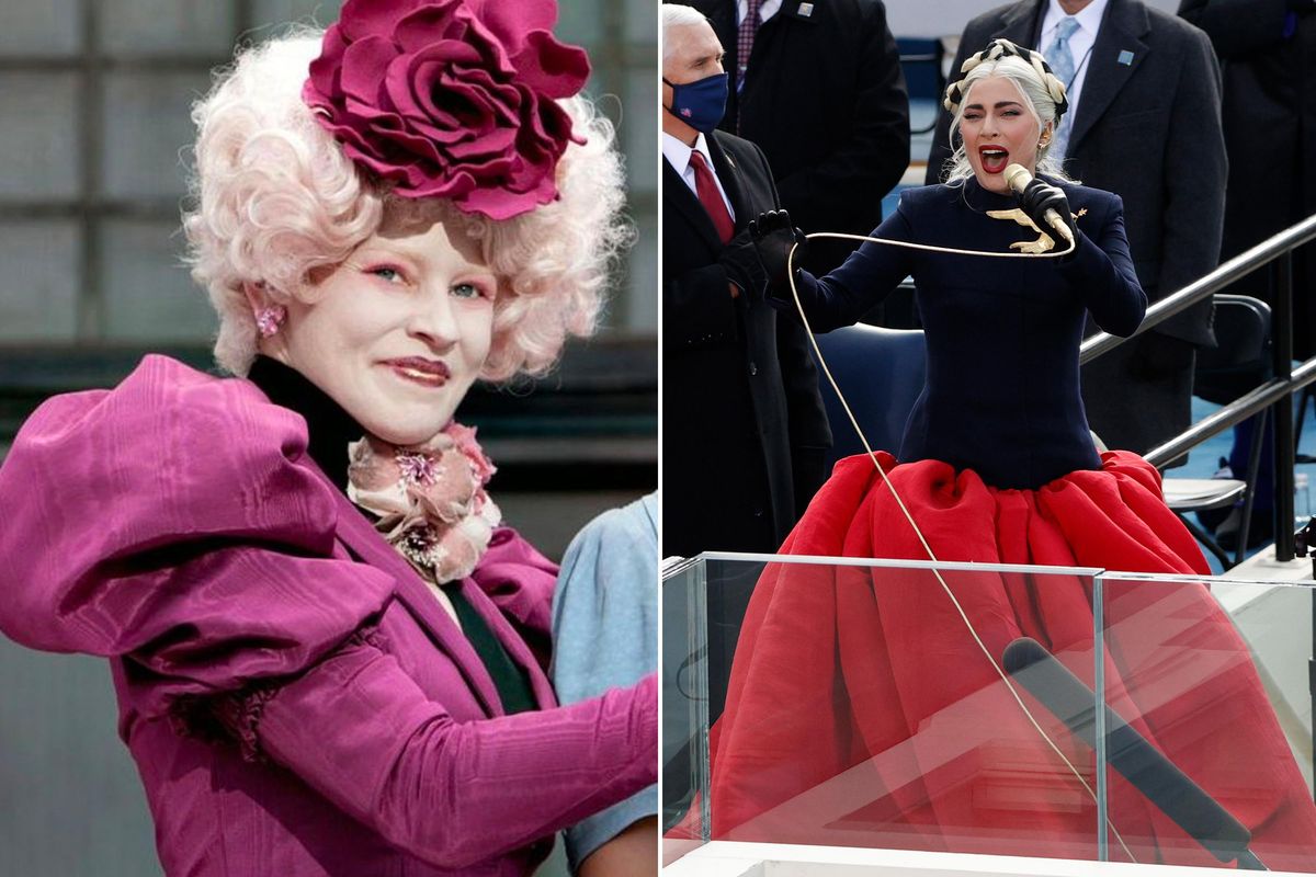 Effie Trinket and Lady Gaga