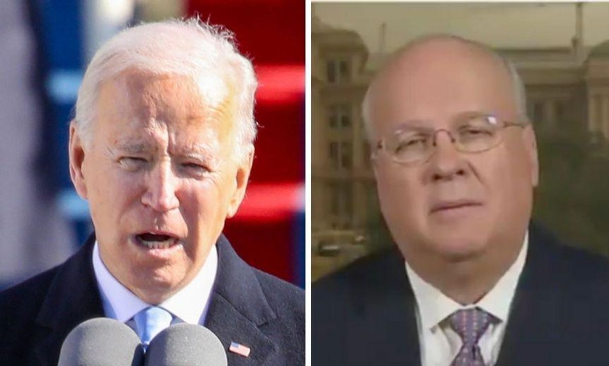 Karl Rove Dragged After Saying He Was 'Offended' by 'the Racism Thing' in Biden's Inauguration Speech