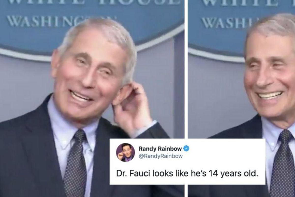 Dr. Fauci sounds downright thrilled to do his job without battling anti-science propaganda