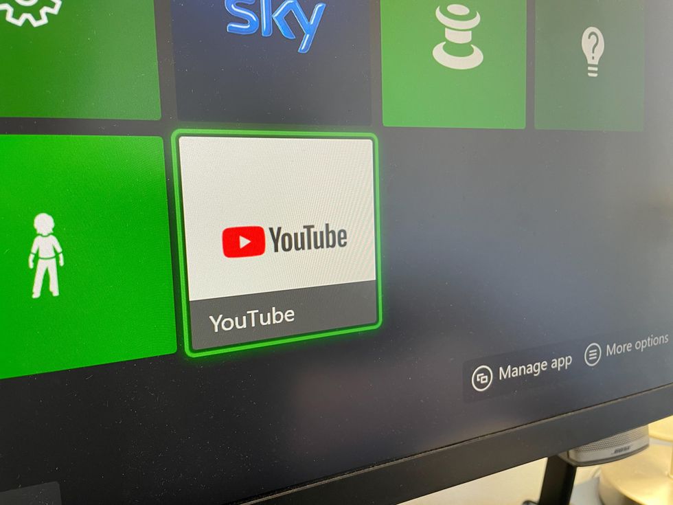 YouTube on the Xbox