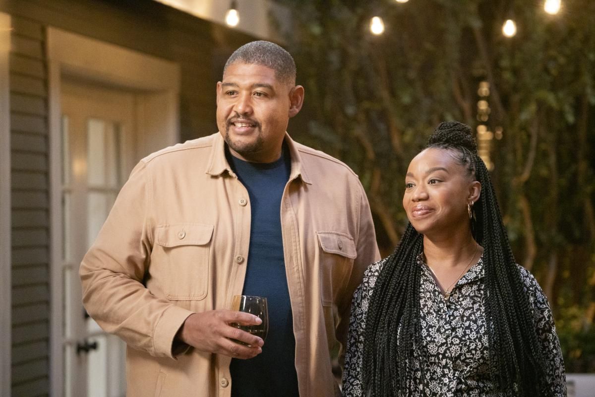 Omar Miller as Ben with Maya Lynne Robinson as Michelle