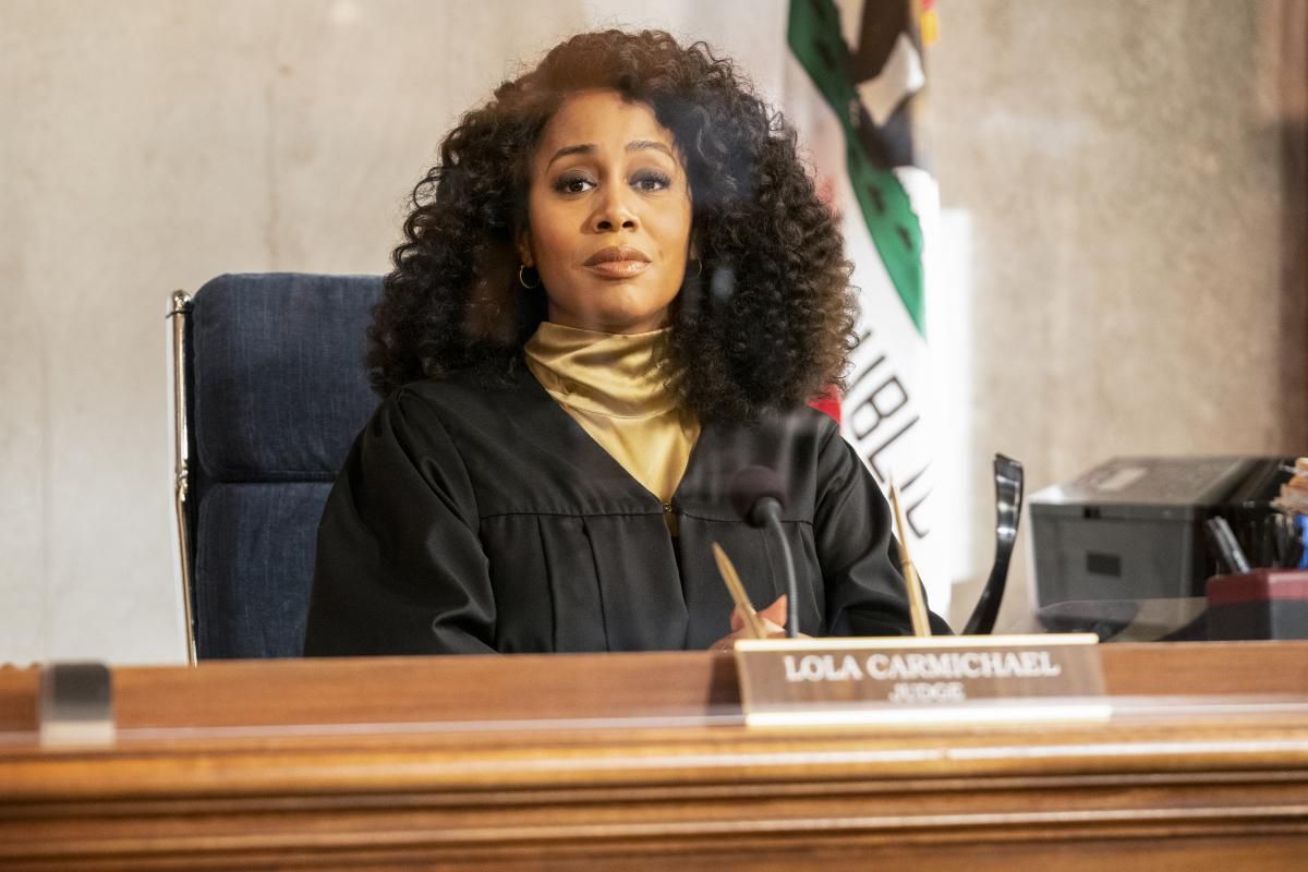 \u200bSimone Missick as Judge Lola Carmichael
