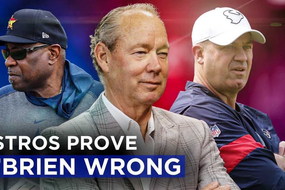 How Jim Crane, Astros proved Bill O'Brien wrong all over again