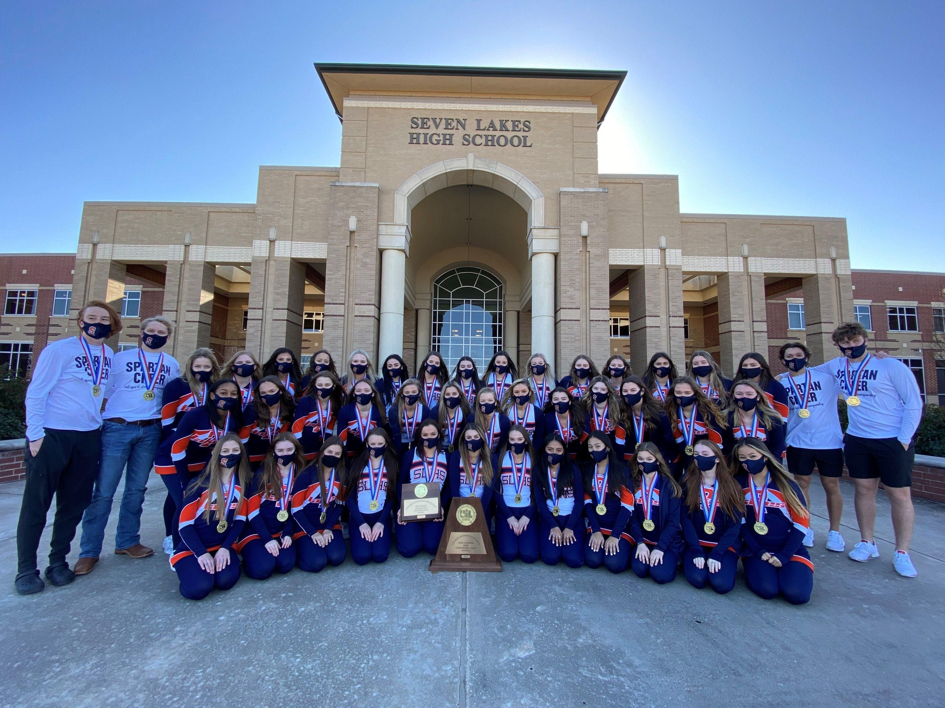 Katy ISD Seven Lakes High School Cheer Wins State