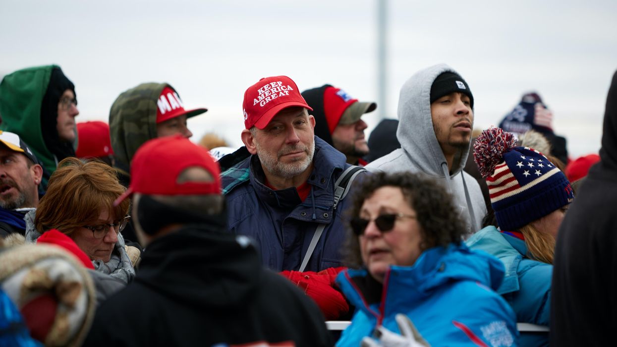 Trump rally. 