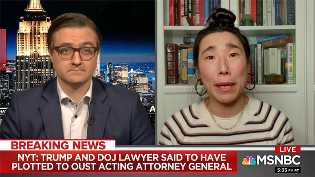 Watch NYT reporter explain bombshell report on Trump's attempted coup at the DOJ