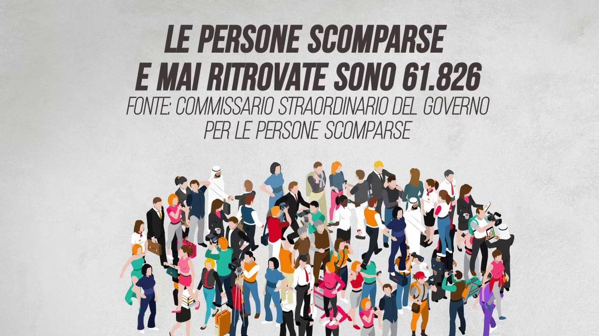 In Italia le persone scomparse e mai ritrovate sono 61.036