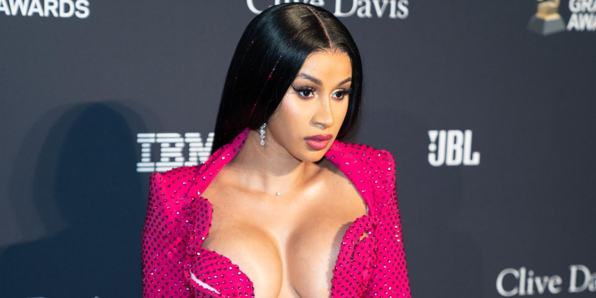 Cardi B Channels Cosmic Energy in Daring Dress During Shopping Trip