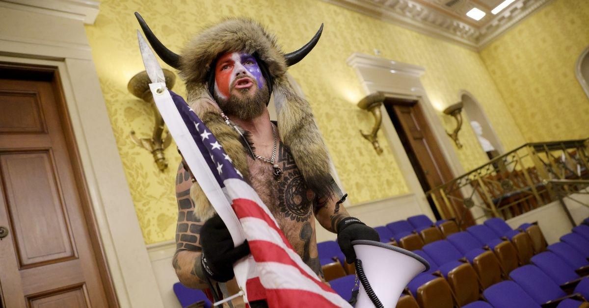 Infamous 'QAnon Shaman' Now Blames Trump For 'Duping' Him Into Storming The Capitol