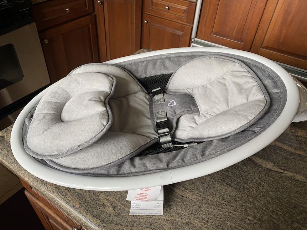 Munchkin Infant Seat is easy go store