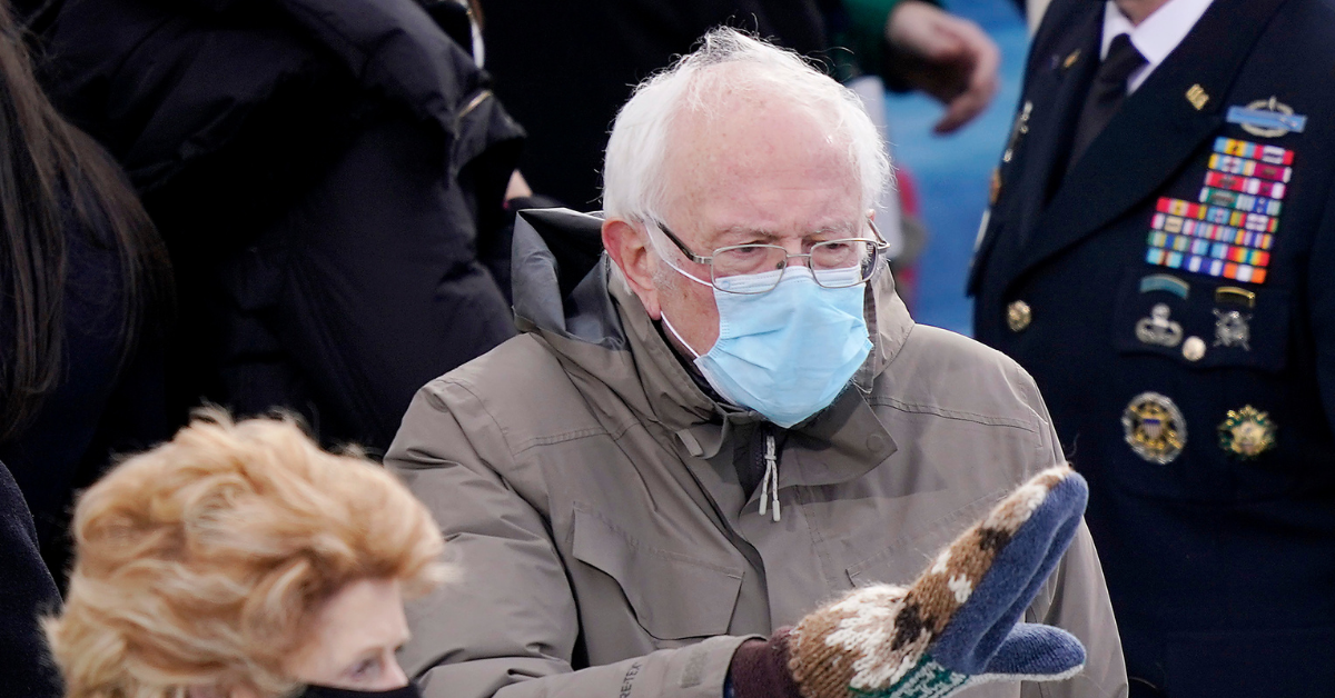 Vermont Teacher Who Made Bernie's Viral Inauguration Mittens Is 'Flattered' That They're Such A Hit