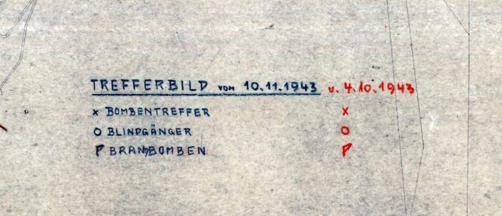 bolzano guerra bombardamenti mappa