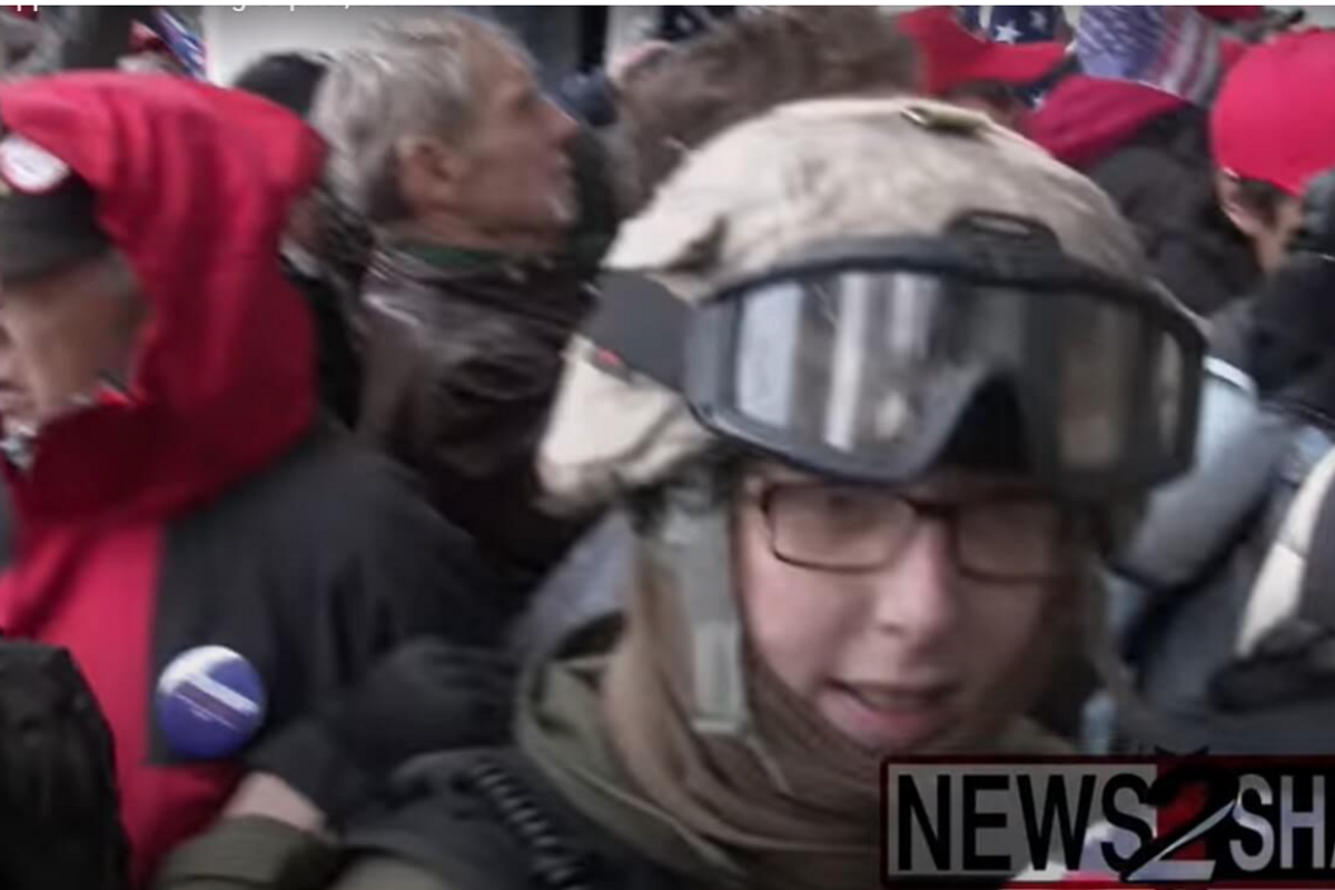 Ohio Militia Woman Stormed Capitol As Insurrectionist-In-Chief’s Very Special Guest, Allegedly!