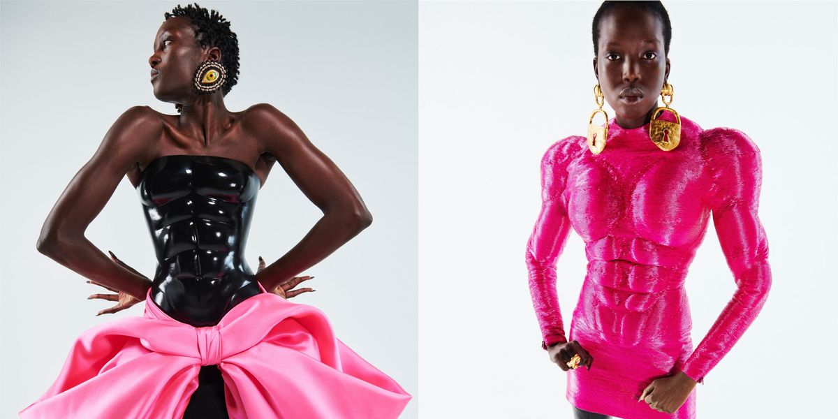 Daniel Roseberry Explains That Schiaparelli Trash Bag Dress - PAPER Magazine