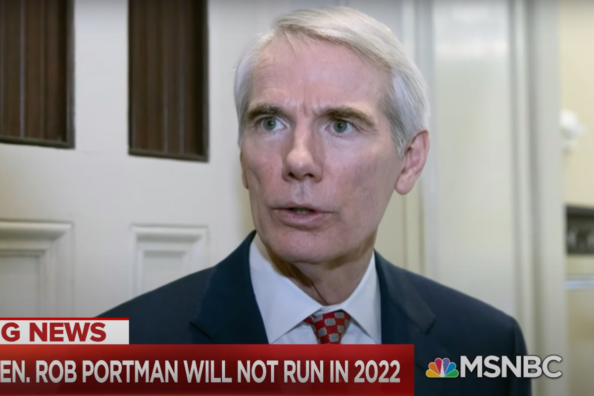 Top Five Reasons Retiring GOP Sen. Rob Portman Can Go F*ck Himself