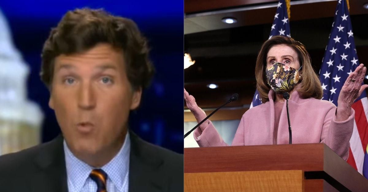 Tucker Carlson Blasted For Weak Attempt To Claim Pelosi Has Racist Intentions With Voting Rights Bill