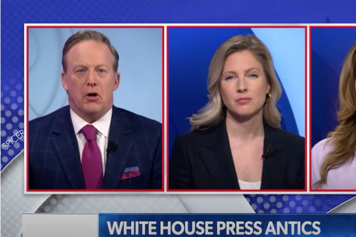 Sean Spicer Not Good Enough To Be White House Correspondent For Newsmax