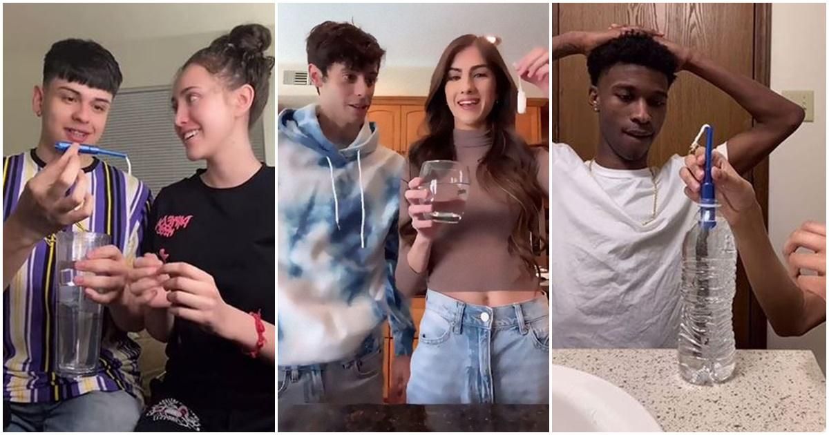 Women are shocking their boyfriends by showing them how tampons actually work