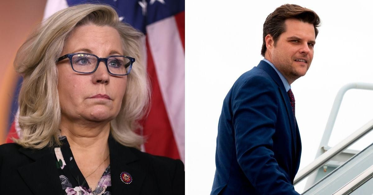 Liz Cheney Hit With Backlash After Aide Criticized GOP Rep. Matt Gaetz For Wearing Makeup