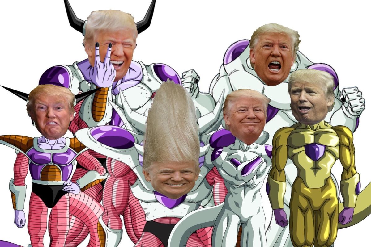Trump as Frieza