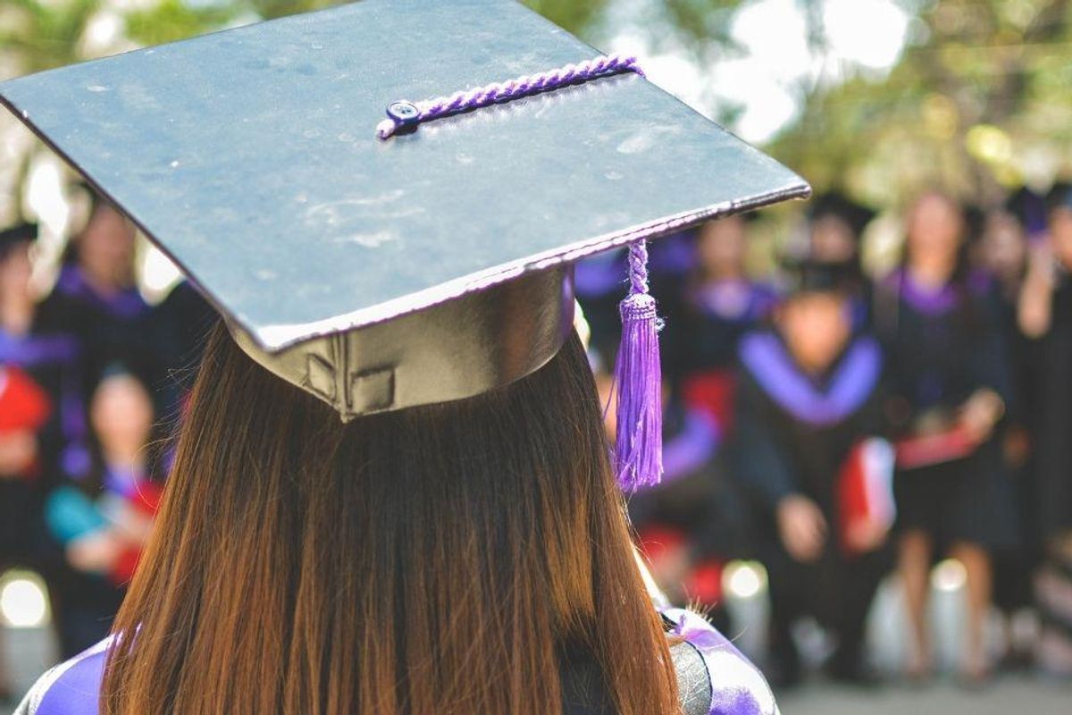 Mothers who aced high school manage the same number of employees as fathers who flunked