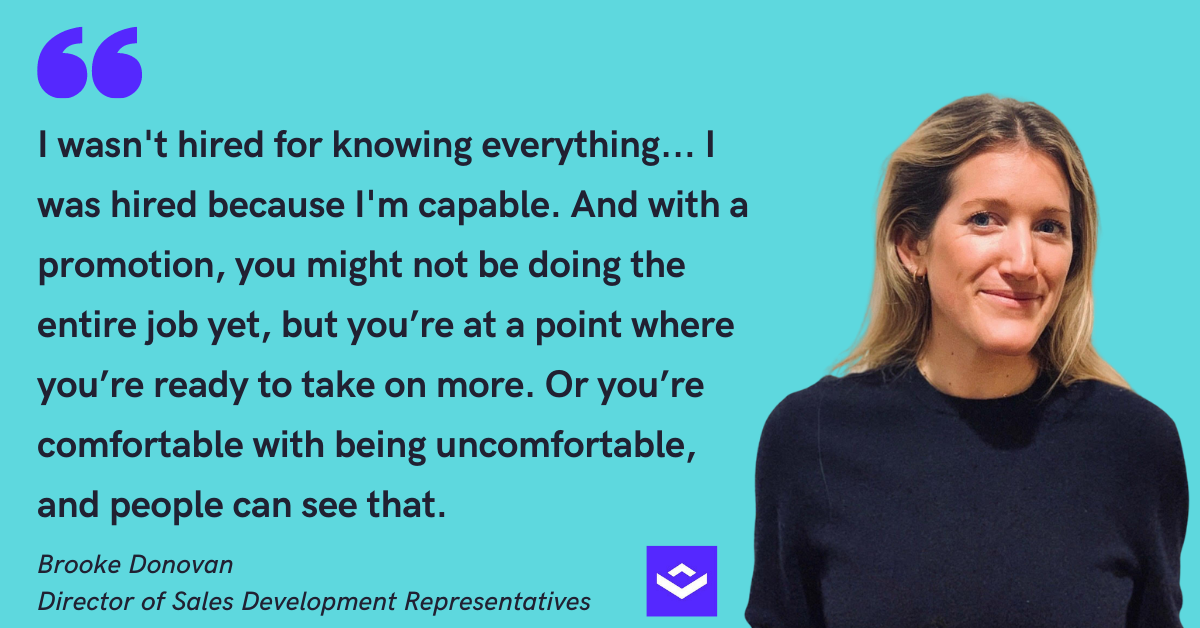 How She Went from Account Manager to Director: