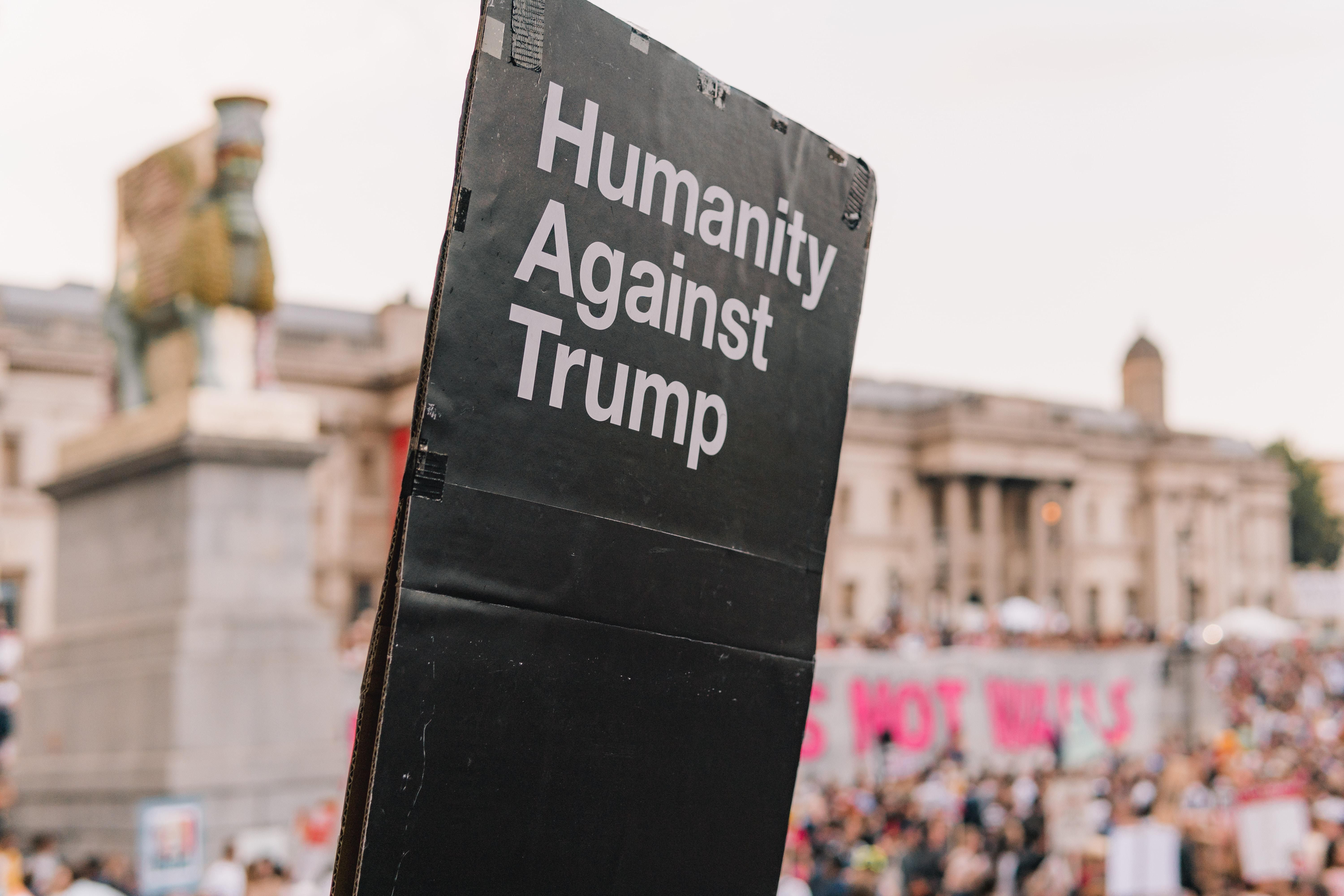 "Humanity Against Trump"
