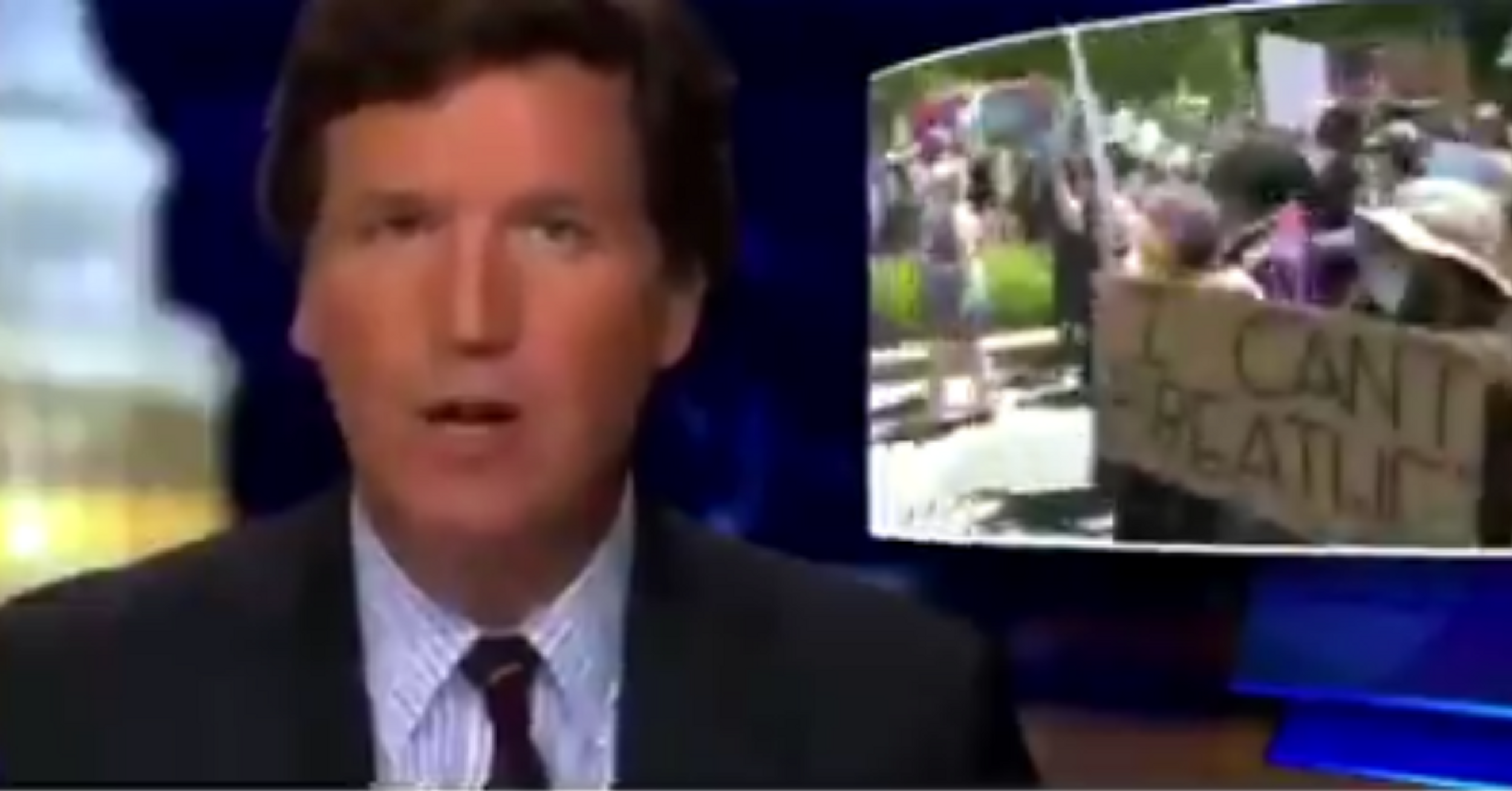 Tucker Carlson Slammed After Trying To Claim George Floyd Actually Wasn't Killed By Police