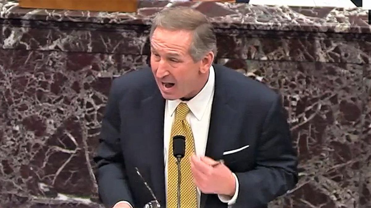 'How dare you!' Trump lawyer goes on bizarre self-pitying rant at Senate trial
