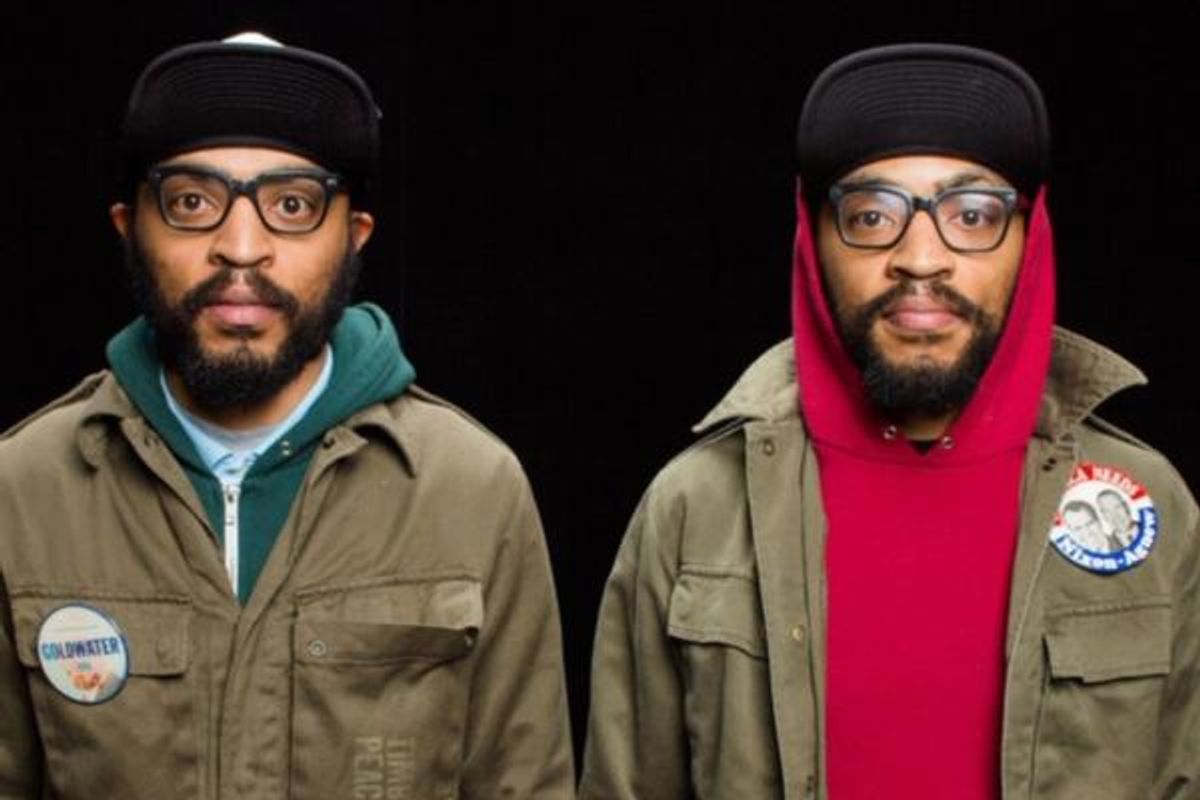 Kenny and Keith Lucas, writers of the story of Judas and the Black Messiah