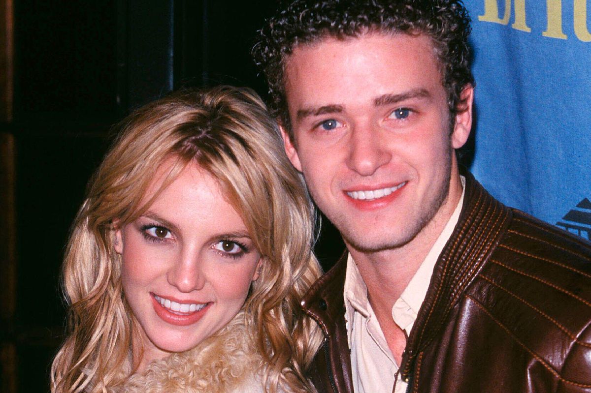 Britney Spears with Justin Timberlake