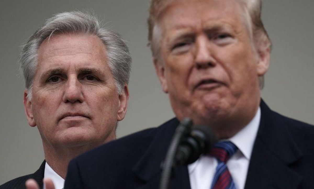 GOP Leader Urged to Testify After Bombshell Report on His Shouting Match With Trump During Capitol Riots