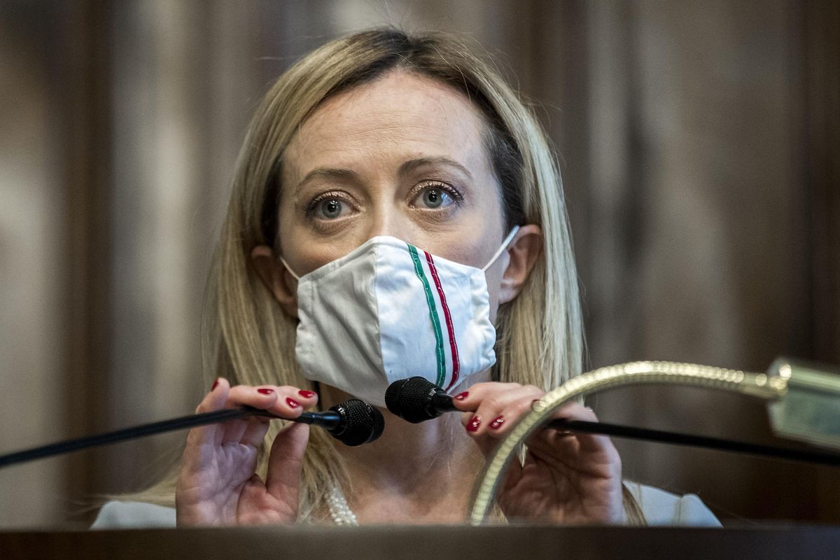 Giorgia Meloni: «Questo è un governo in mano al Pd»