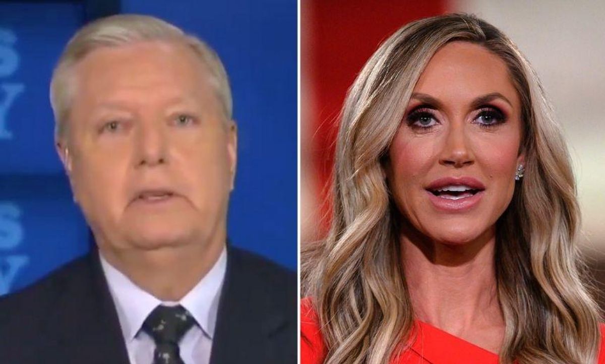 Lindsey Graham Claims Lara Trump Will Be 'the Biggest Winner' of Trump's Impeachment Trial
