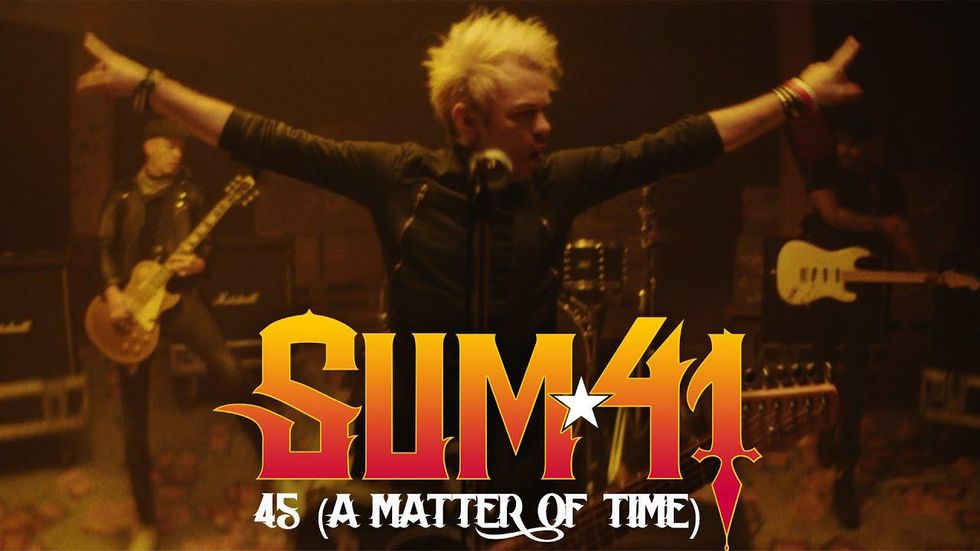 Sum 41 45 A Matter Of Time Popdust