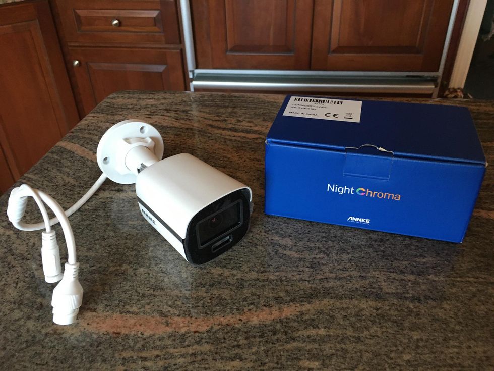 photo of Annke NC400 Camera on a countertop