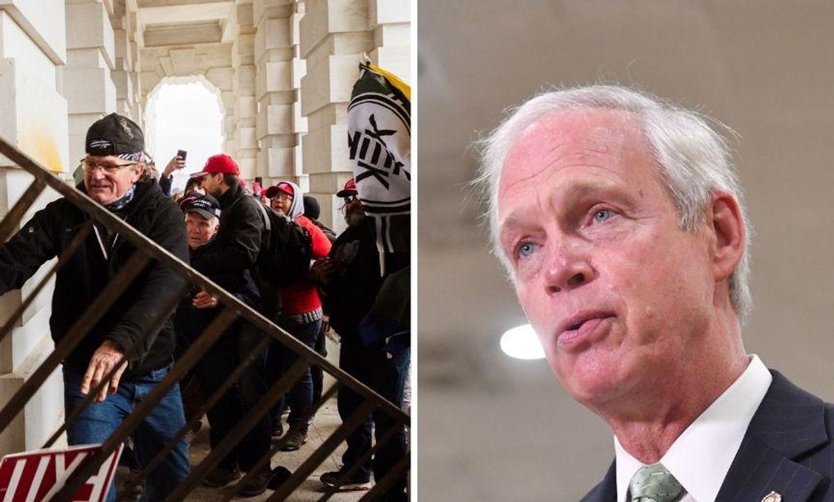 GOP Senator Claims Capitol Riots 'Didn't Seem Like an Armed Insurrection' and People Brought the Receipts